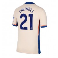 Fotbalové Dres Chelsea Ben Chilwell #21 Venkovní 2024-25 Krátký Rukáv